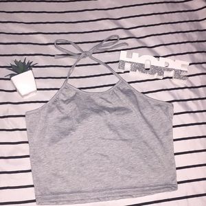▫️gray crop top